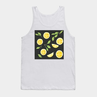 Freshly cut lemons Tank Top